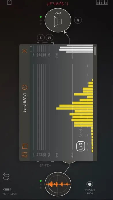 Band Analyzer for Logic Pro سکرین شاٹس