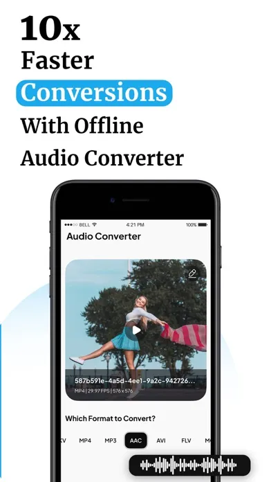 Audio Converter: MP3 Extractor سکرین شاٹس