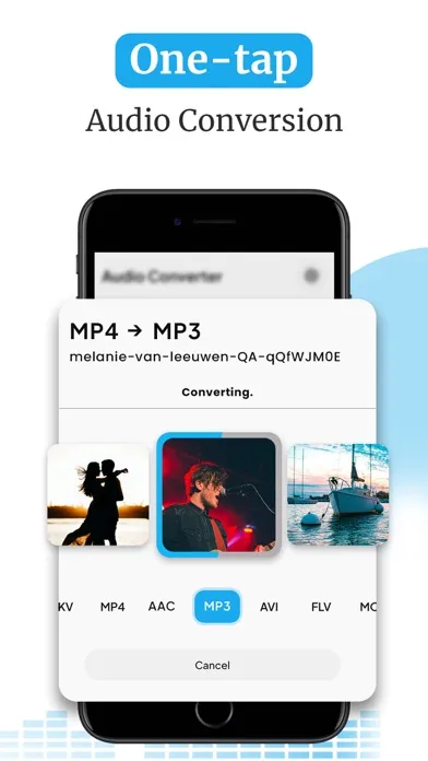 Audio Converter: MP3 Extractor سکرین شاٹس