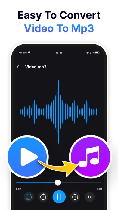Captures d'écran de Music Editor: Mp3 Converter
