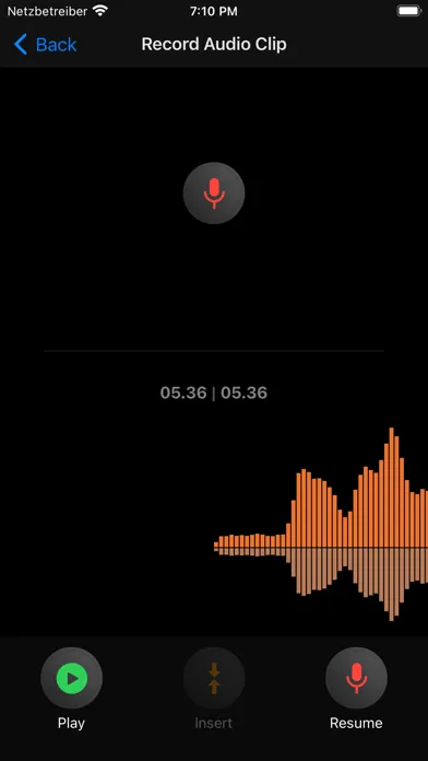 Audio Flashcards App スクリーンショット