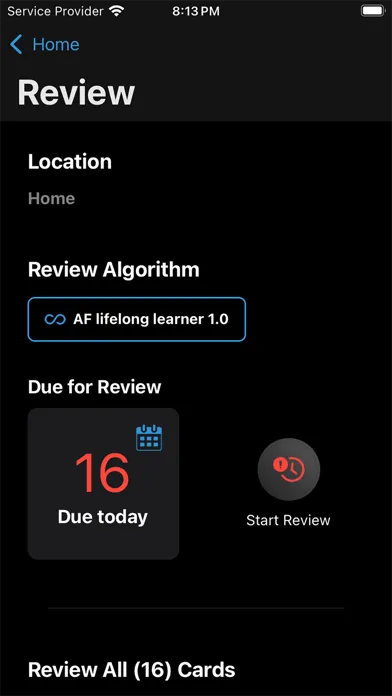Audio Flashcards App スクリーンショット