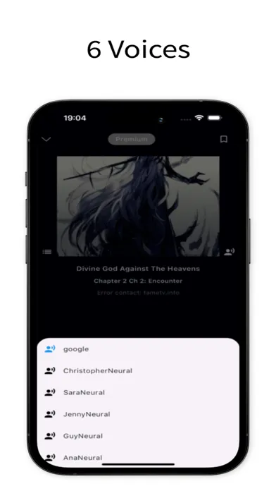 NovelFull Audio سکرین شاٹس