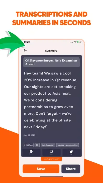 Transcribe Ai : Speech to Text 스크린샷