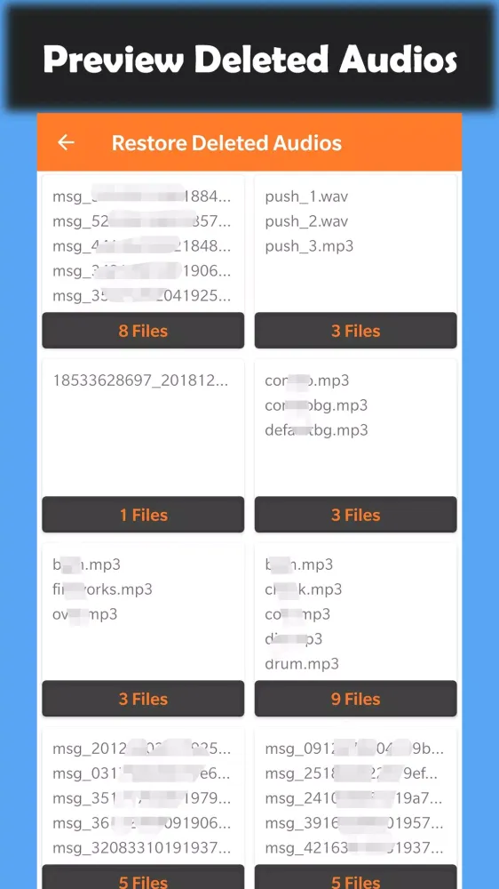 Deleted Audio Recovery Ekran Görüntüleri