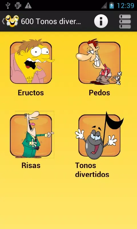 600 Funny Ringtones Screenshots