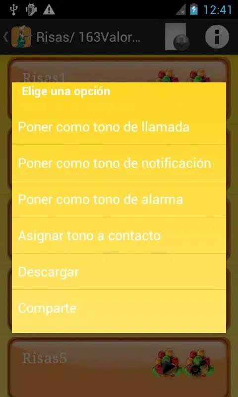 600 Funny Ringtones Screenshots