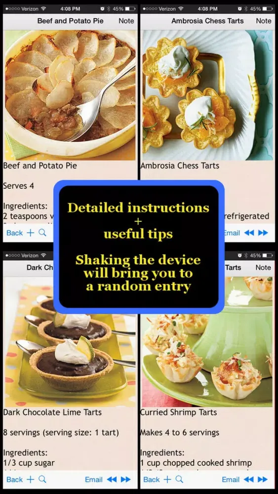 Screenshot di Pies & Tarts Recipes