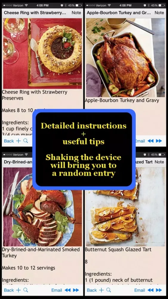 400 Thanksgiving Recipes應用截圖