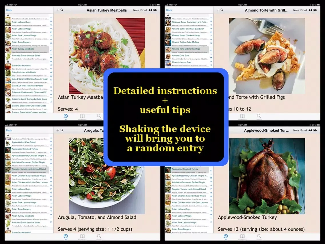 Sleep Improving Recipes iPad  Ekran Görüntüleri