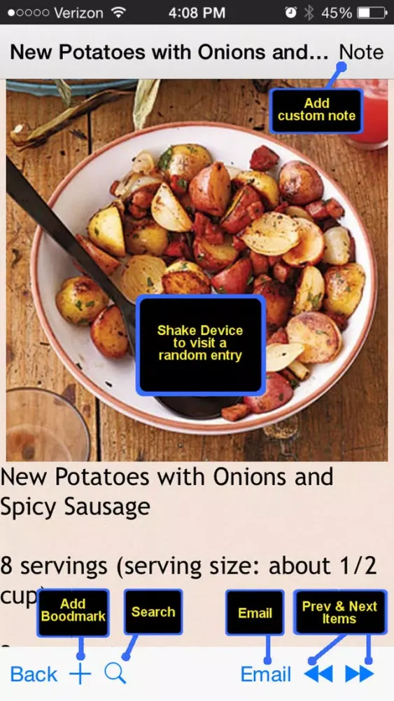 Screenshot di 470 Spicy Recipes