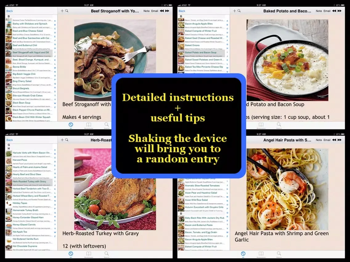 400 Winter Recipes iPad  스크린샷