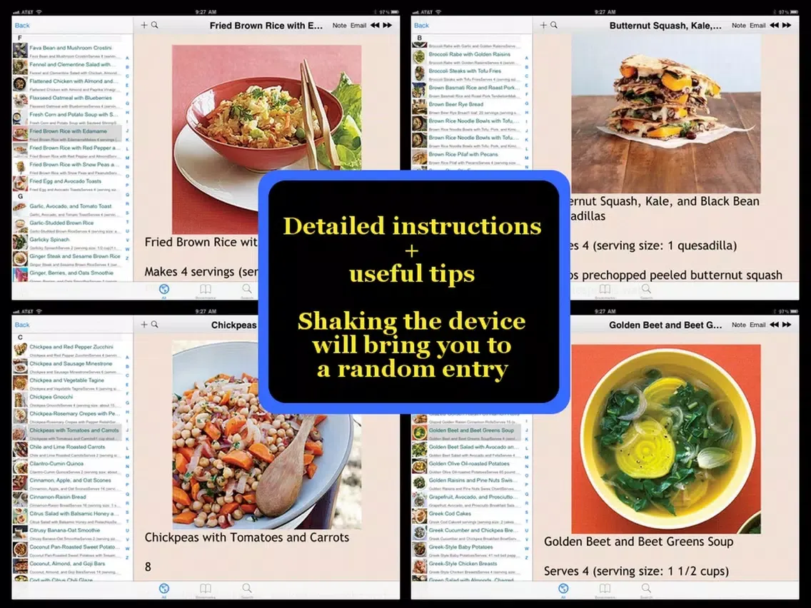 Zrzuty ekranu 2020 Diet Recipes iPad 