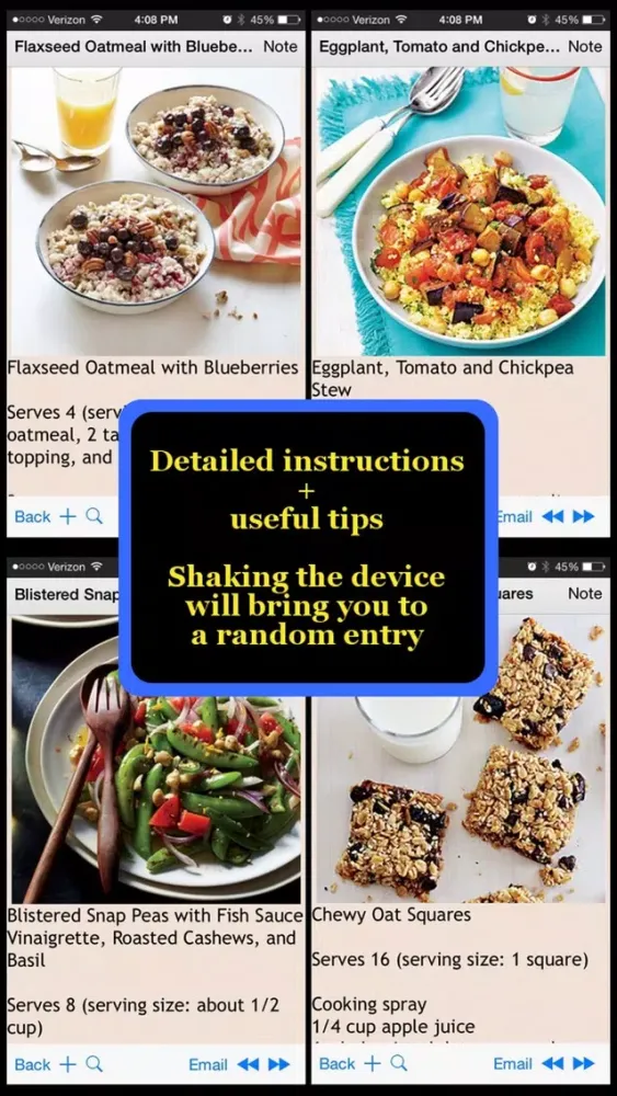 Zrzuty ekranu 2020 Diet Recipes