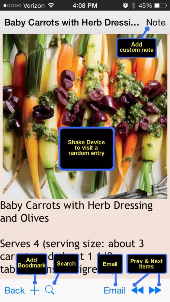 Zrzuty ekranu 2020 Diet Recipes