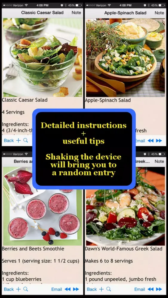 Pescetarian Diet Recipes স্ক্রিনশট