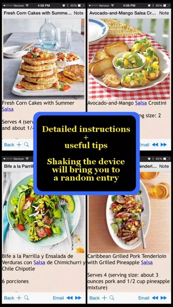 400 Salsa Recipes 스크린샷