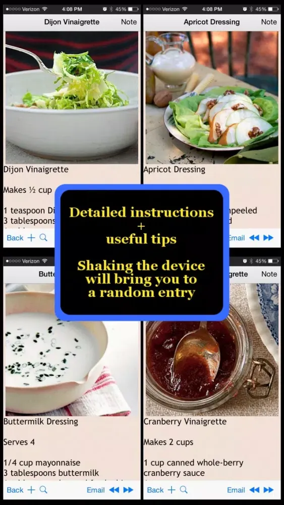 150 dressing Recipes 스크린샷