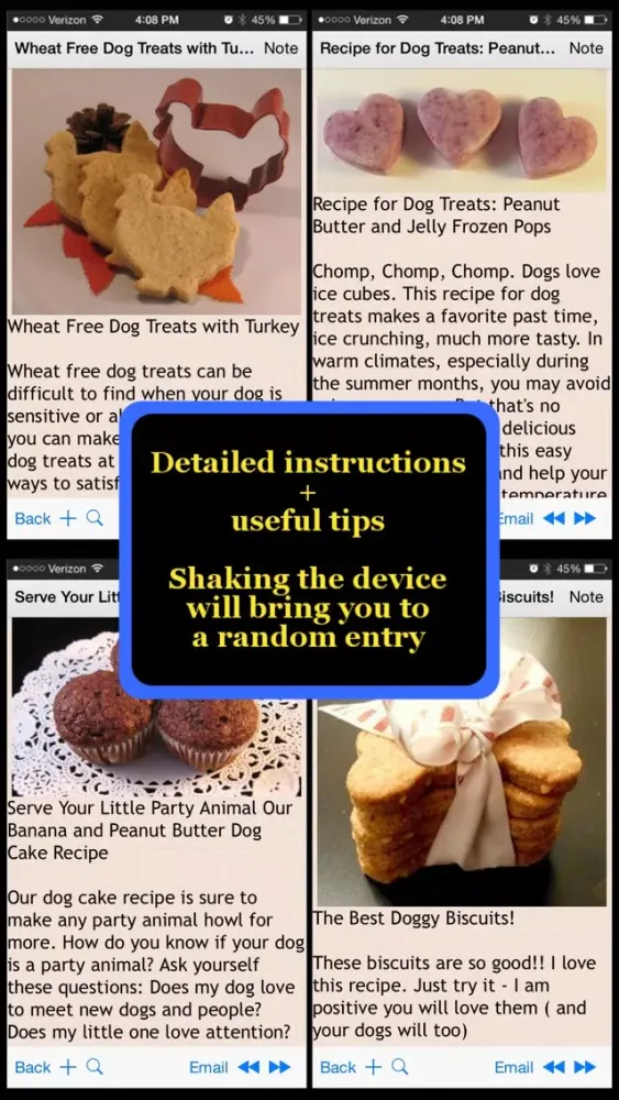 Homemade Pets Recipes应用截图