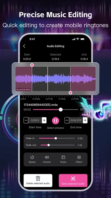 Audio Editor-Audio Extractor應用截圖