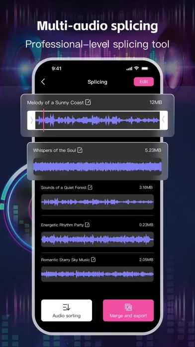 Audio Editor-Audio Extractor應用截圖