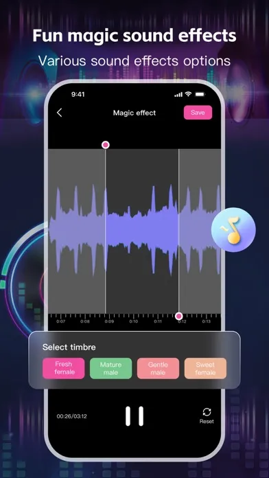 Audio Editor-Audio Extractor應用截圖
