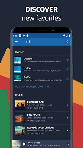 DI.FM: Electronic Music Radio Screenshots