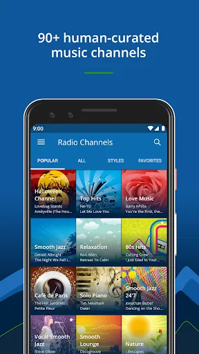 RadioTunes: Hits, Jazz, 80s Screenshots