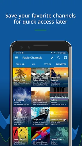 RadioTunes: Hits, Jazz, 80s Screenshots