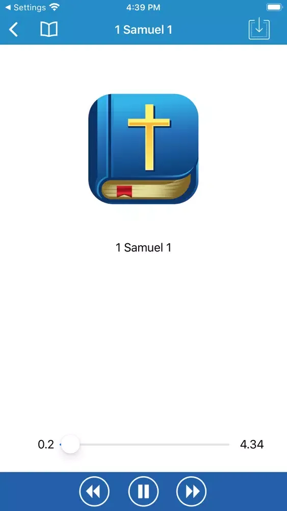 Скриншоты Audio Bible (King James)