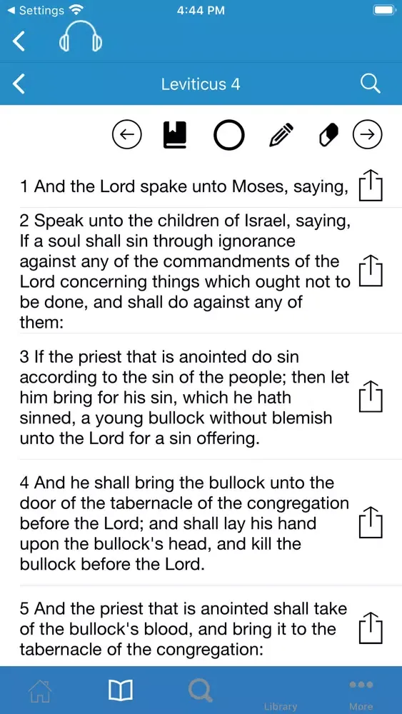 Скриншоты Audio Bible (King James)