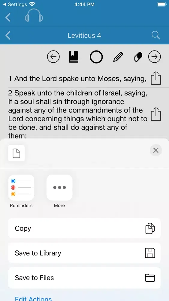 Скриншоты Audio Bible (King James)