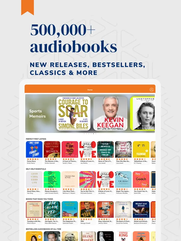 تصاویر Audiobooks.com: Get audiobooks iPad 