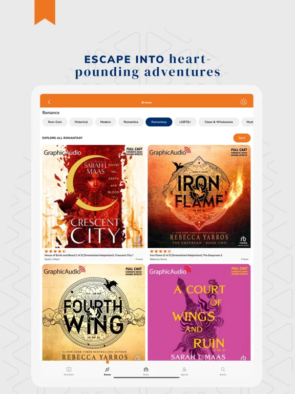 تصاویر Audiobooks.com: Get audiobooks iPad 
