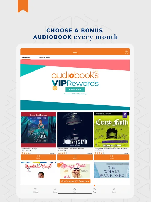 تصاویر Audiobooks.com: Get audiobooks iPad 