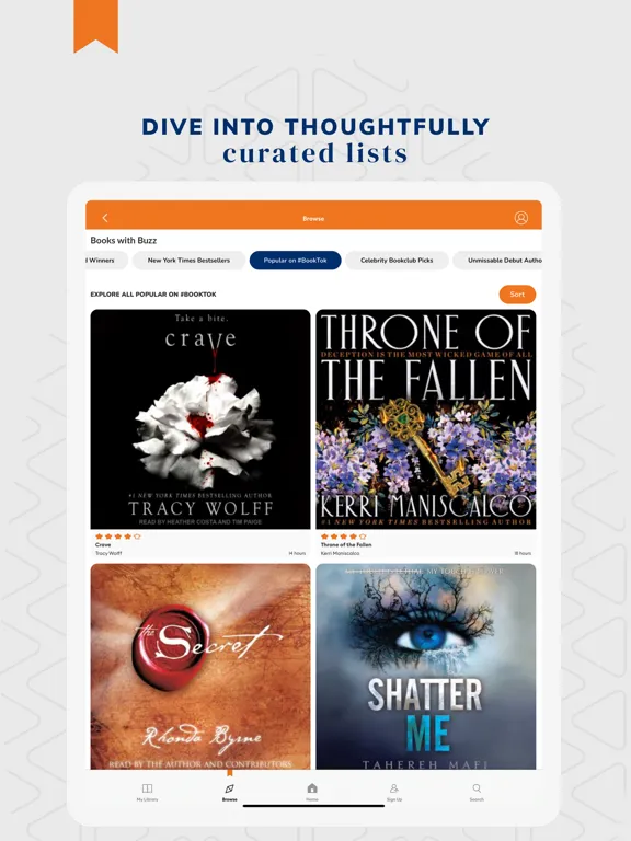 تصاویر Audiobooks.com: Get audiobooks iPad 