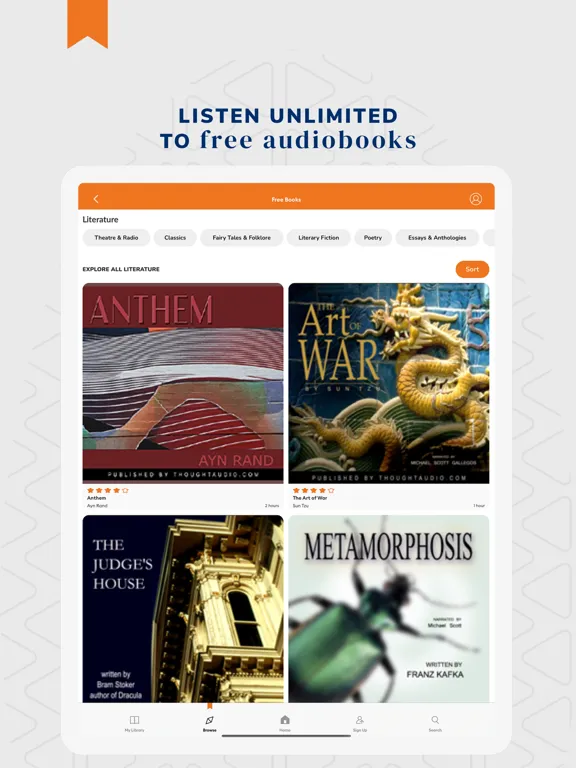 تصاویر Audiobooks.com: Get audiobooks iPad 