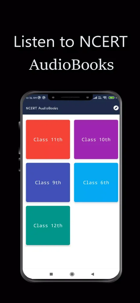 Screenshot di AudioBooks of ncert