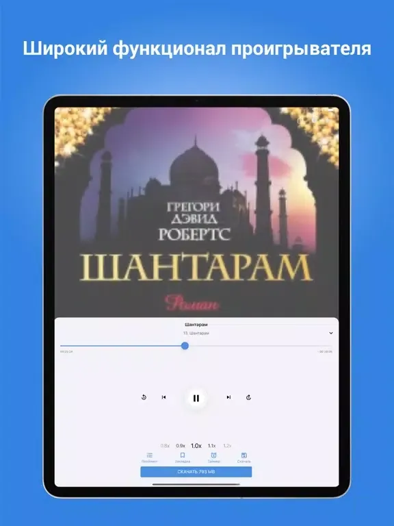 Аудиокниги на любой вкус iPad 应用截图