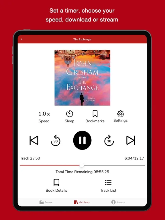 Audiobooks Now Audio Books iPad  스크린샷