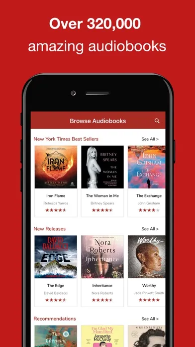 Audiobooks Now Audio Books 스크린샷