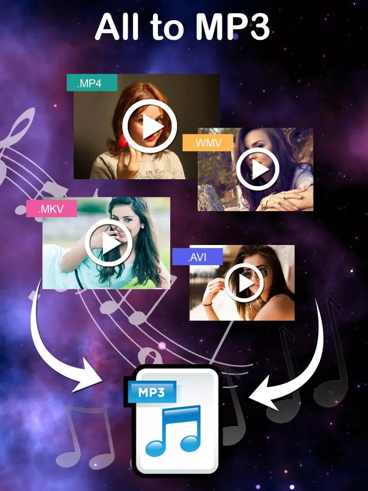 Capturas de pantalla de Mp4 to Mp3 converter
