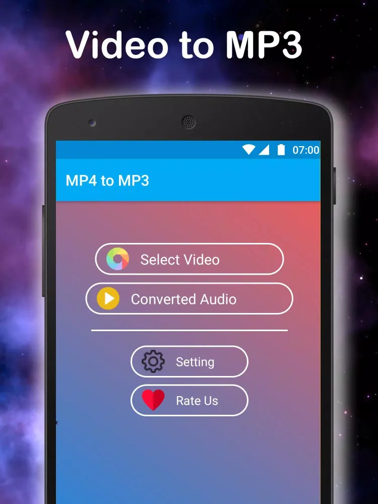 Capturas de pantalla de Mp4 to Mp3 converter