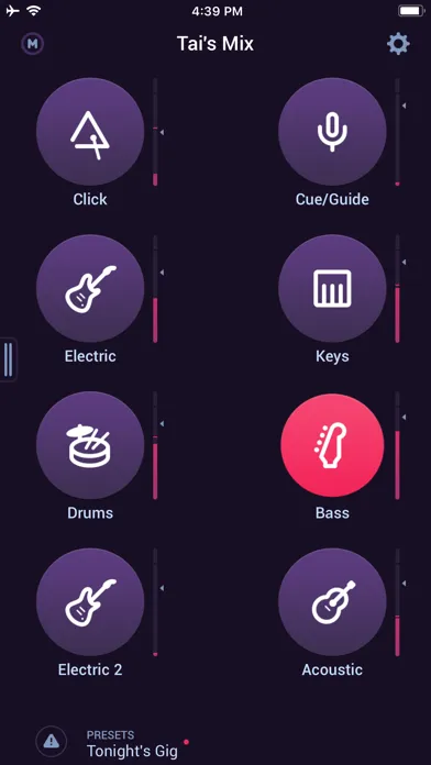 Tangkapan layar Audiofusion Performer