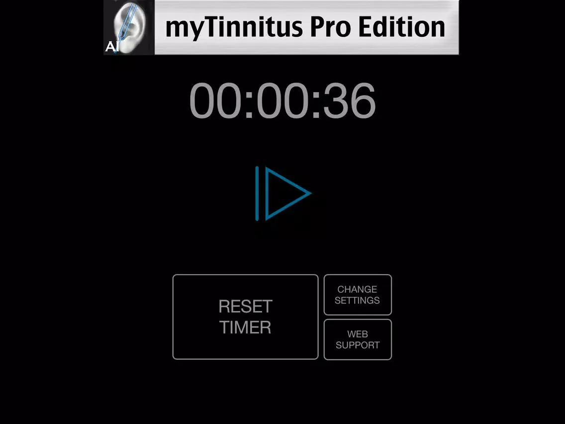 myTinnitus Professional Edition iPad  Screenshots