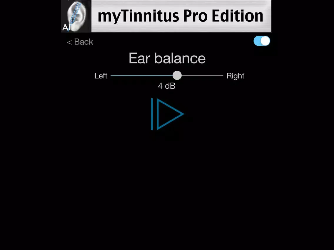 myTinnitus Professional Edition iPad  Screenshots