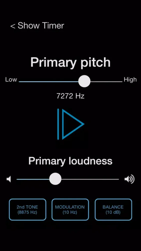 myTinnitus Professional Edition Screenshots