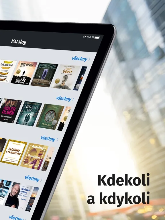 Скриншоты Audiolibrix - Audioknihy iPad 