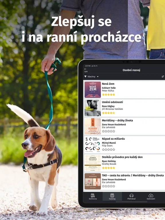 Скриншоты Audiolibrix - Audioknihy iPad 
