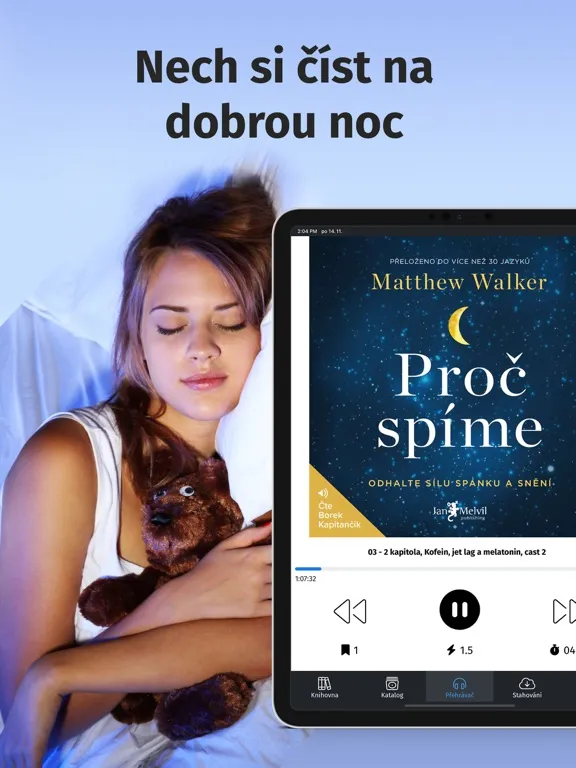 Скриншоты Audiolibrix - Audioknihy iPad 